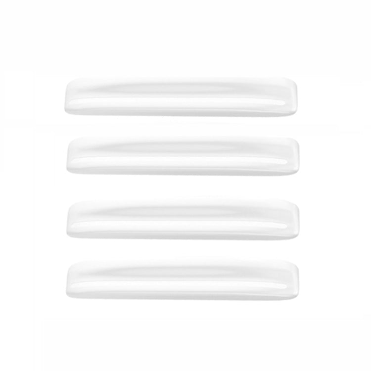 4pcs/set Car Rearview Mirror Body ABS Anti-collision Strip(Pearl White) by buy2fix