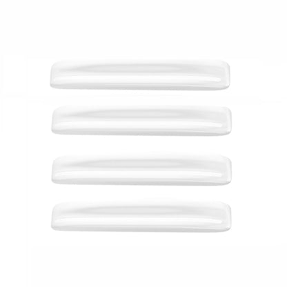 4pcs/set Car Rearview Mirror Body ABS Anti-collision Strip(Pearl White) by buy2fix