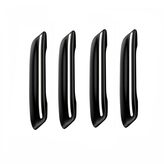 4pcs/set Car Rearview Mirror Body ABS Anti-collision Strip(Mysterious Black) - Anti Collision Sticker by buy2fix | Online Shopping UK | buy2fix
