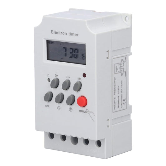220V 25A Microcomputer Time Control Switch Time Control Timer - Smart Switch by buy2fix | Online Shopping UK | buy2fix
