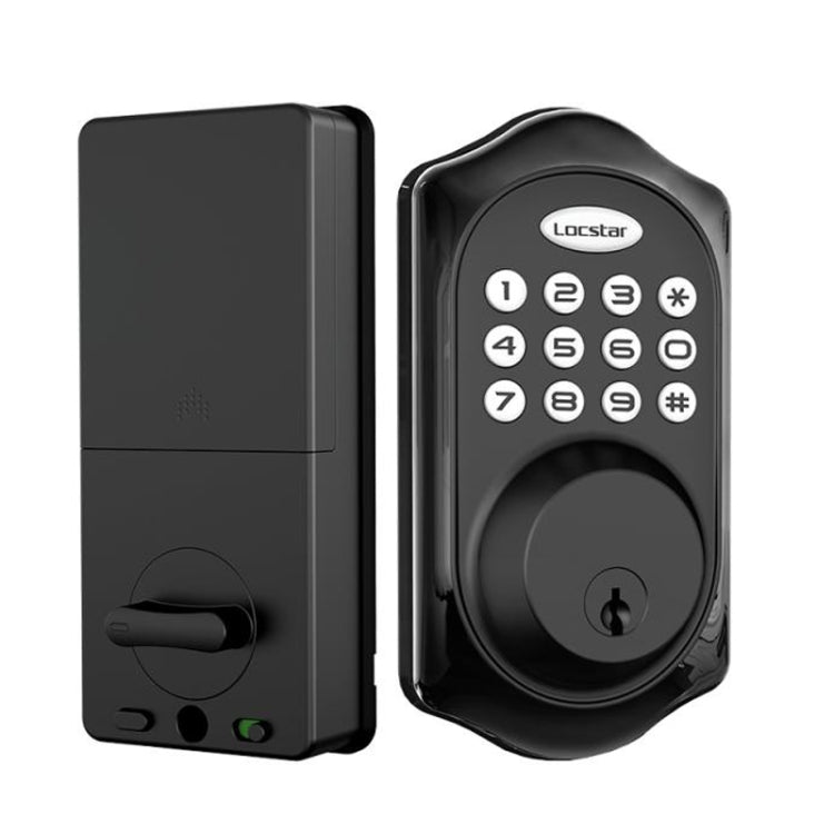C88 Bluetooth Remote Tuya Automatic Smart Electronic Password Door Lock(Black) by buy2fix