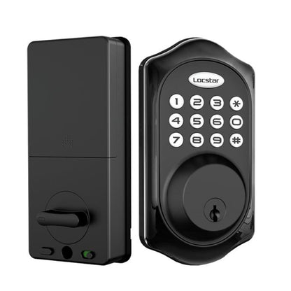 C88 Bluetooth Remote Tuya Automatic Smart Electronic Password Door Lock(Black) by buy2fix