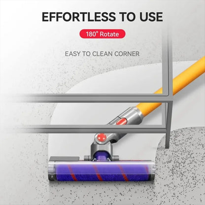 Vacuum Cleaner Floor Brush Head With Green Light For Dyson V7 V8 V10 V11 - For Dyson Accessories by buy2fix | Online Shopping UK | buy2fix