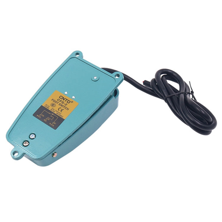 CNTD CFS-2 Motor Pedal Switch Power Controller Toggle Self-Resetting Footswitch(1m) - Foot Pedal by CNTD | Online Shopping UK | buy2fix