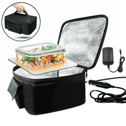 12V Food Warmers Electric Heater Lunch Box Container(Car Power Cord+US Plug) - Heating Cups by buy2fix | Online Shopping UK | buy2fix