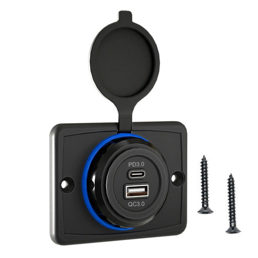 Car Ship Modified Waterproof USB Socket Charger, Model: UCC-350 QC+PD Fast Charge 30W - DIY Modified Charger by buy2fix | Online Shopping UK | buy2fix
