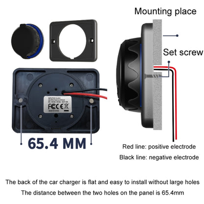 Car Ship Modified Waterproof USB Socket Charger, Model: UCC-350 QC+PD Fast Charge 30W - DIY Modified Charger by buy2fix | Online Shopping UK | buy2fix