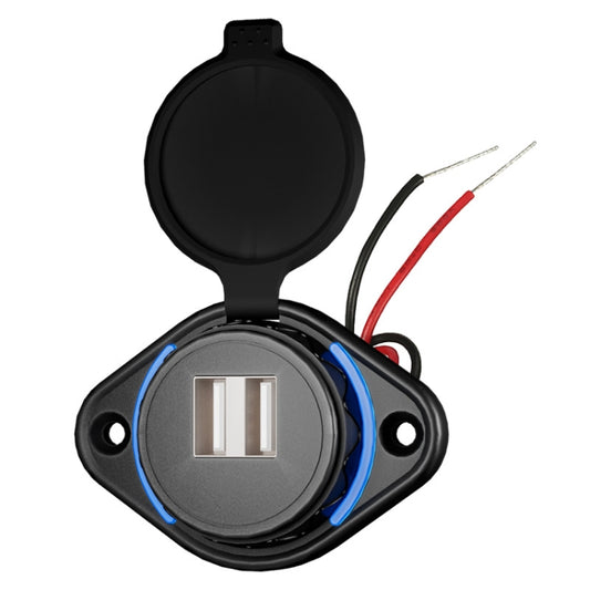 Dual USB 12V/24V Waterproof Modified Car Charger(UCC-310-2U 3.1A) - DIY Modified Charger by buy2fix | Online Shopping UK | buy2fix
