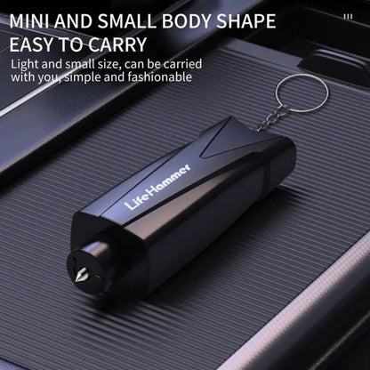 Multifunctional Vehicle Safety Hammer Emergency Window Breaker(Red) by buy2fix