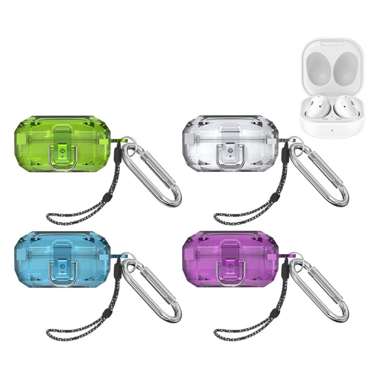 For Samsung Galaxy Buds Live/Pro/2 Magnetic Switch Bluetooth Earphone Protective Cover(Blue) - Samsung Earphone Case by buy2fix | Online Shopping UK | buy2fix