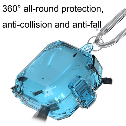 For Samsung Galaxy Buds Live/Pro/2 Magnetic Switch Bluetooth Earphone Protective Cover(Blue) - Samsung Earphone Case by buy2fix | Online Shopping UK | buy2fix