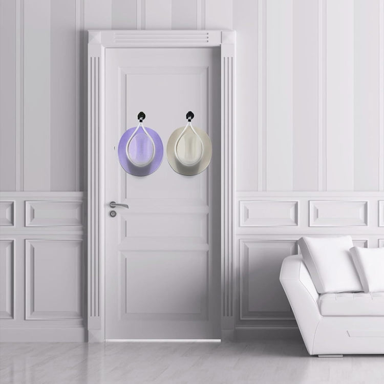 Car Cowboy Hat Rack Home Door Rear Hat Hook Holder, Color: White by buy2fix