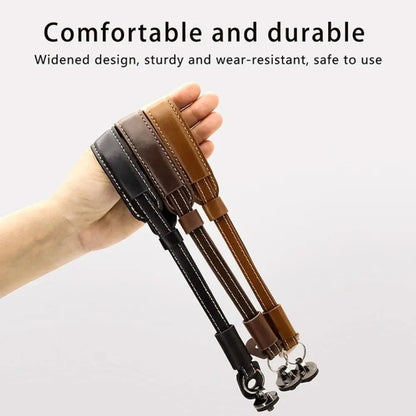 Camera Gimbal Hand Strap Handheld Stabilizer Accessories Wrist Strap For DJI OSMO Pocket 3 / OM 3 / OM 4 / OM 5 / OM 6(Brown) by buy2fix