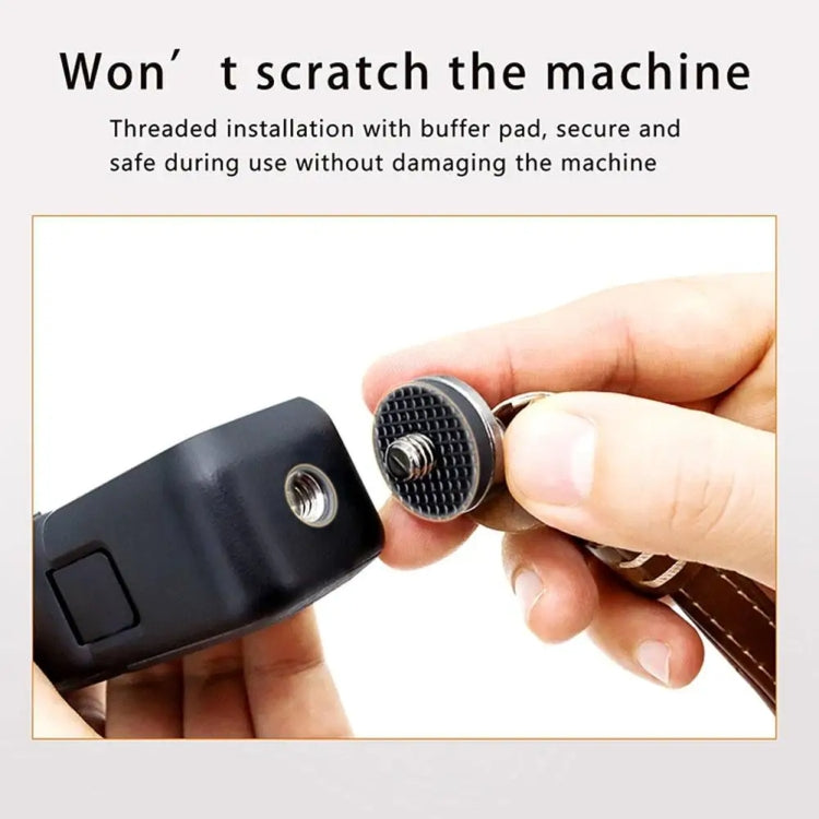 Camera Gimbal Hand Strap Handheld Stabilizer Accessories Wrist Strap For DJI OSMO Pocket 3 / OM 3 / OM 4 / OM 5 / OM 6(Black) by buy2fix