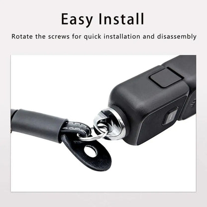 Camera Gimbal Hand Strap Handheld Stabilizer Accessories Wrist Strap For DJI OSMO Pocket 3 / OM 3 / OM 4 / OM 5 / OM 6(Black) by buy2fix