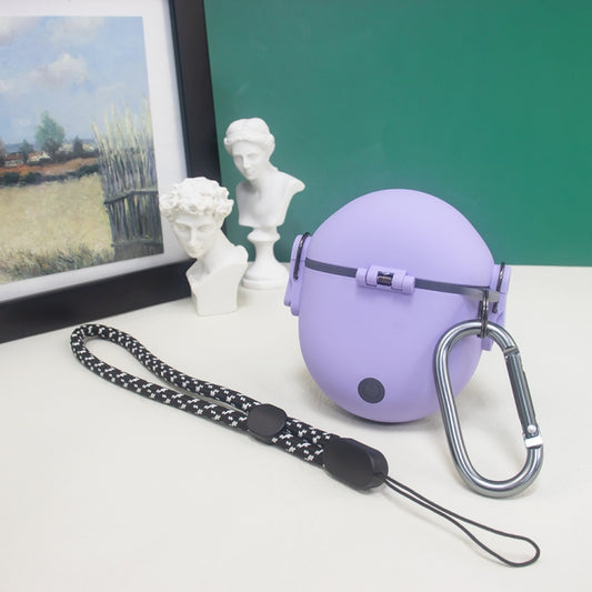 For Google Pixel Buds Pro Elastic Switch Dustproof And Drop-Proof Earphone Protective Cover(Purple) - Other Earphone Case by buy2fix | Online Shopping UK | buy2fix