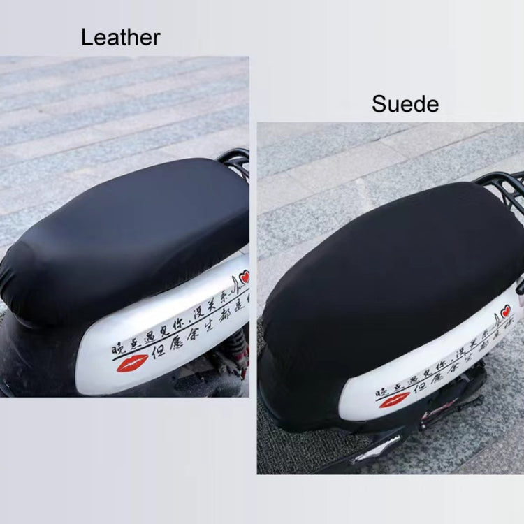 50-80cm Electric Vehicle Double-sided Thickened Scratch-resistant Plus Velvet Warm Seat Cushion - Seat Covers by buy2fix | Online Shopping UK | buy2fix