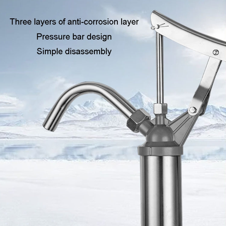 Hand Pressure Drum Suction Oil Pump Hand Pressure Lever Oil Suction Pumping - Hand Tool Sets by buy2fix | Online Shopping UK | buy2fix