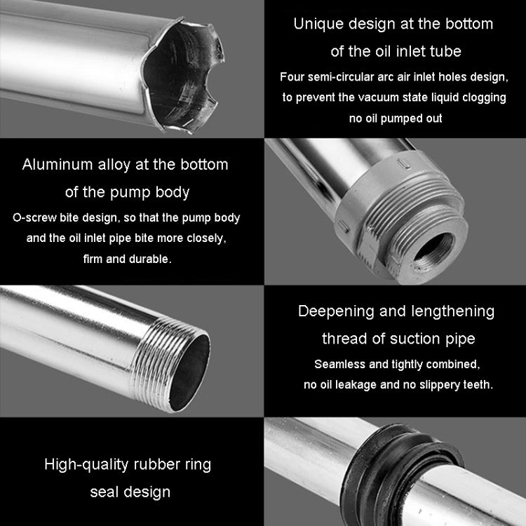 Hand Pressure Drum Suction Oil Pump Hand Pressure Lever Oil Suction Pumping - Hand Tool Sets by buy2fix | Online Shopping UK | buy2fix