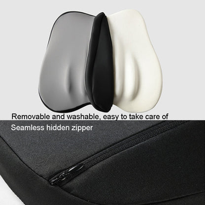 Car Memory Foam Neck Pillow Car Neck Rest Silk Pillow Car Seat Cervical Cushion, Style: Headrest Black by buy2fix