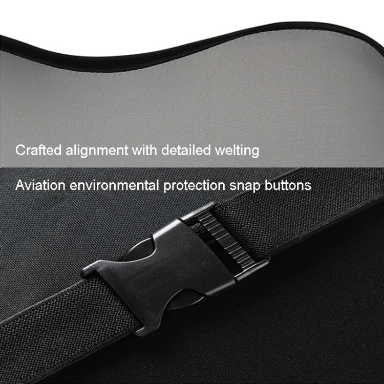 Car Memory Foam Neck Pillow Car Neck Rest Silk Pillow Car Seat Cervical Cushion, Style: Headrest Black by buy2fix