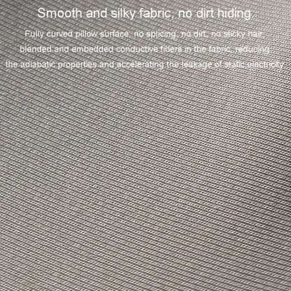 Car Memory Foam Neck Pillow Car Neck Rest Silk Pillow Car Seat Cervical Cushion, Style: Lumbar Pad Coffee by buy2fix