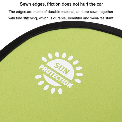Car All Round Window Sunshade Adjustable Sunscreen Heat Insulation Sun Shade(Fresh Green) by buy2fix