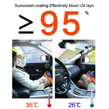 Car All Round Window Sunshade Adjustable Sunscreen Heat Insulation Sun Shade(Fairy Pink) by buy2fix