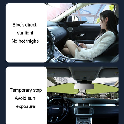 Car All Round Window Sunshade Adjustable Sunscreen Heat Insulation Sun Shade(Fresh Green) by buy2fix