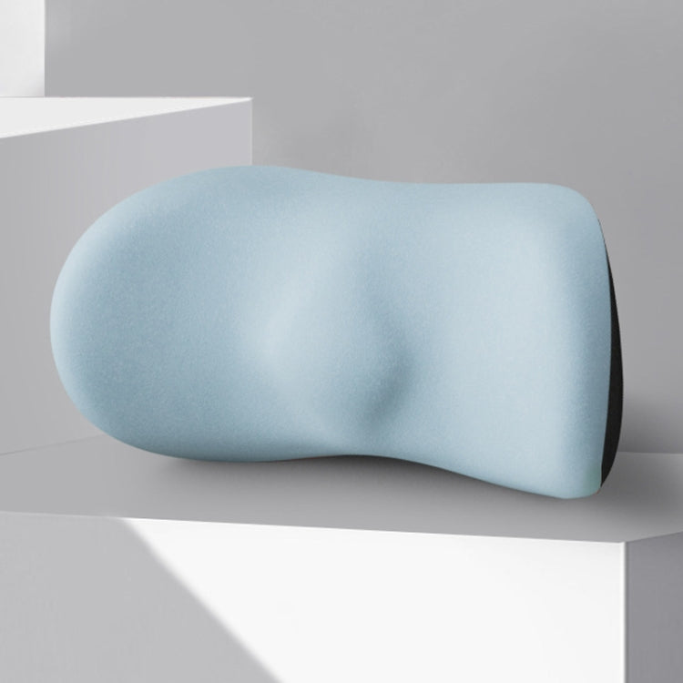 Car Cushion Driving Seat Cervical Support Backrest Pillow, Style: Waist Pad Blue by buy2fix