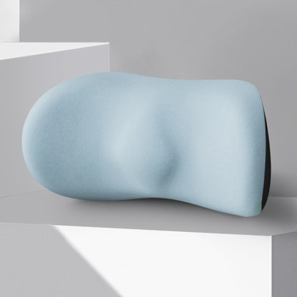 Car Cushion Driving Seat Cervical Support Backrest Pillow, Style: Waist Pad Blue by buy2fix