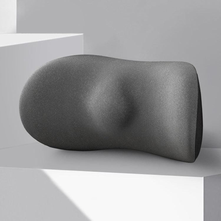 Car Cushion Driving Seat Cervical Support Backrest Pillow, Style: Waist Pad Gray by buy2fix