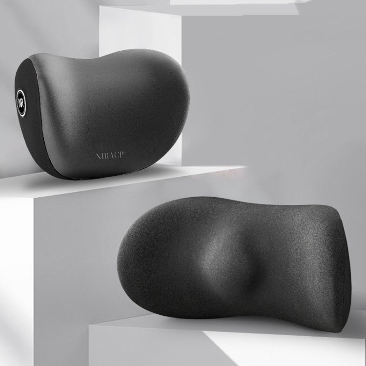 Car Cushion Driving Seat Cervical Support Backrest Pillow, Style: Headrest + Waist Pad Black by buy2fix