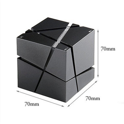 Qone Cube AI Smart Voice-Controlled Bluetooth Speaker RGB Light Mini Wireless Audio, Color: Blue - Mini Speaker by buy2fix | Online Shopping UK | buy2fix