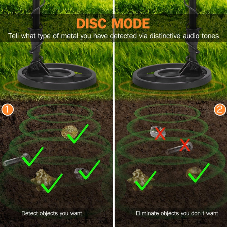 Underground Metal Detection Precise Positioning Outdoor Detection Equipment(Yellow) - Metal Detector by buy2fix | Online Shopping UK | buy2fix
