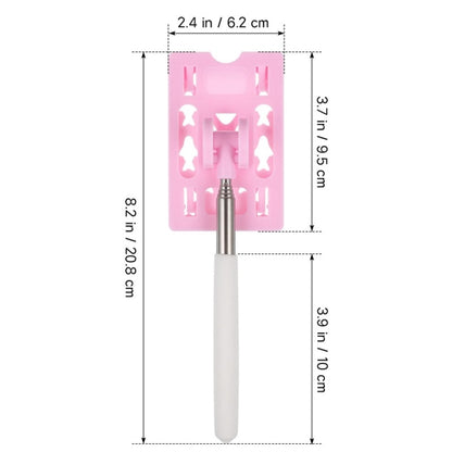 Portable Extension Pole for Car Driving Parking, Color: Pink+White by buy2fix