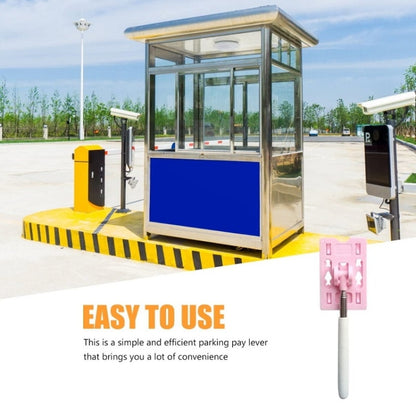 Portable Extension Pole for Car Driving Parking, Color: Pink+White by buy2fix