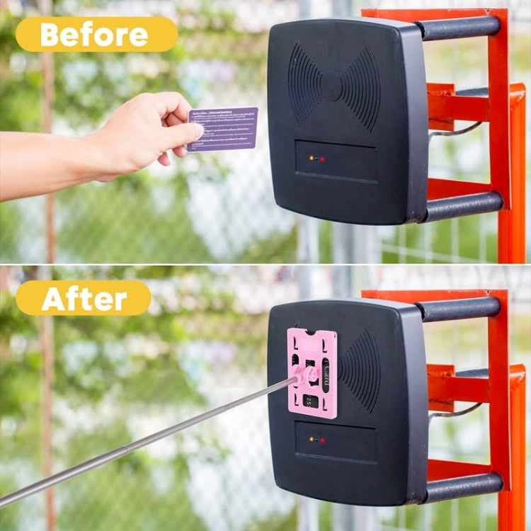 Portable Extension Pole for Car Driving Parking, Color: White+Black by buy2fix