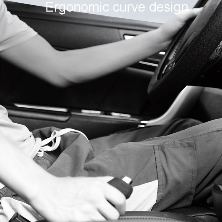 Automotive Universal Silicone Handbrake Handle Cover Brake Handle Decorative Protective Sleeve, Size: Oblique Sleeve(Black) by buy2fix