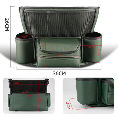 Car Multifunctional Armrest Box Storage Bag Car Interior Supplies(Green) by buy2fix