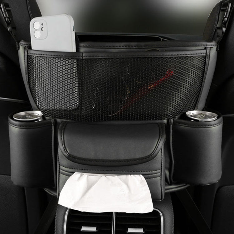 Car Multifunctional Armrest Box Storage Bag Car Interior Supplies(Black) by buy2fix