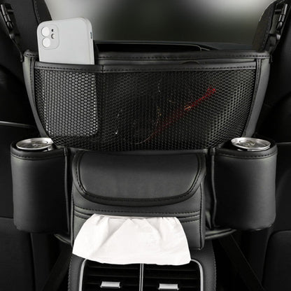 Car Multifunctional Armrest Box Storage Bag Car Interior Supplies(Grey) by buy2fix