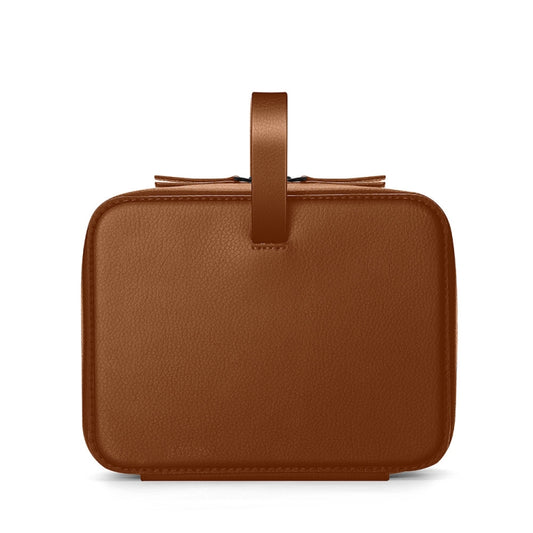 PU Leather Watch Strap Organizer Box For Apple Watch Band  Travel Storage Case(Brown) - Others by buy2fix | Online Shopping UK | buy2fix