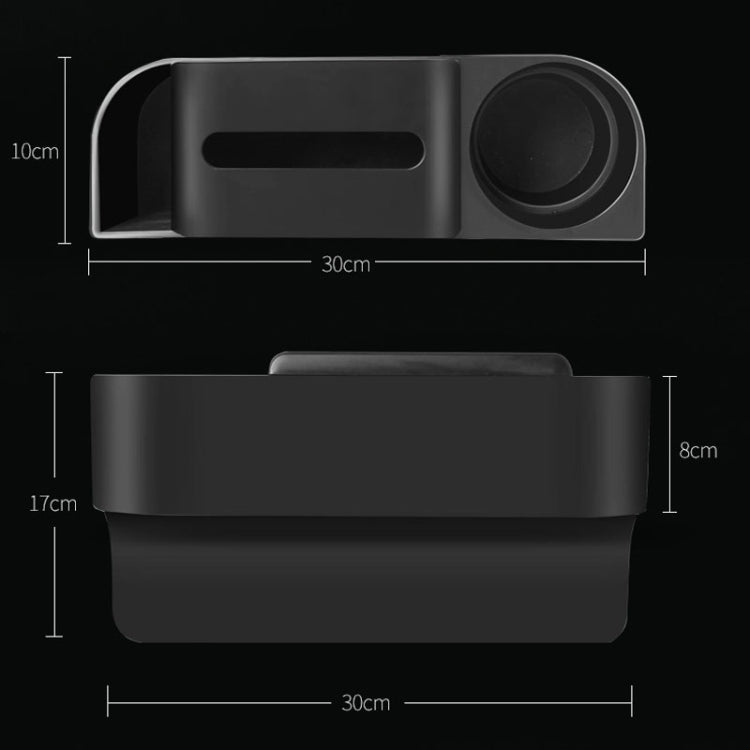 Automotive Seat Slit Organizing Box Car Seam Storage Compartment, Model: 9197 by buy2fix