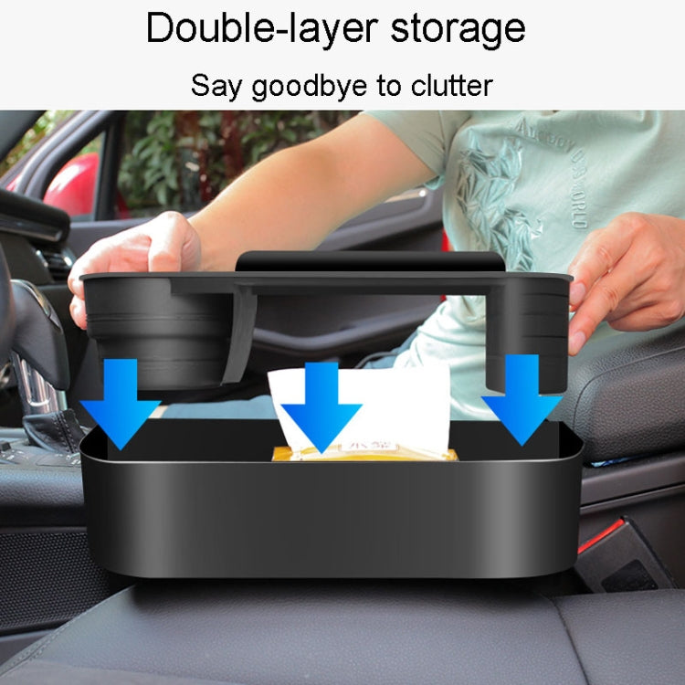 Automotive Seat Slit Organizing Box Car Seam Storage Compartment, Model: 9197 by buy2fix