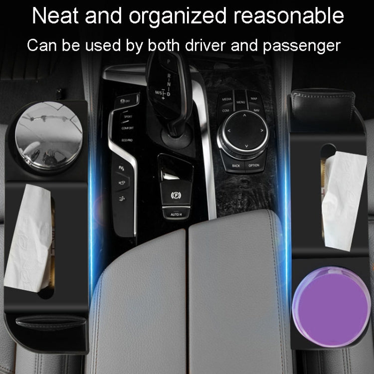 Automotive Seat Slit Organizing Box Car Seam Storage Compartment, Model: 9197 by buy2fix