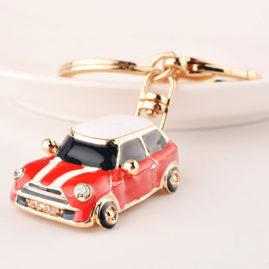 Mini Car Keychain Pendant Toy Beetle Car Gift, Color: Red by buy2fix