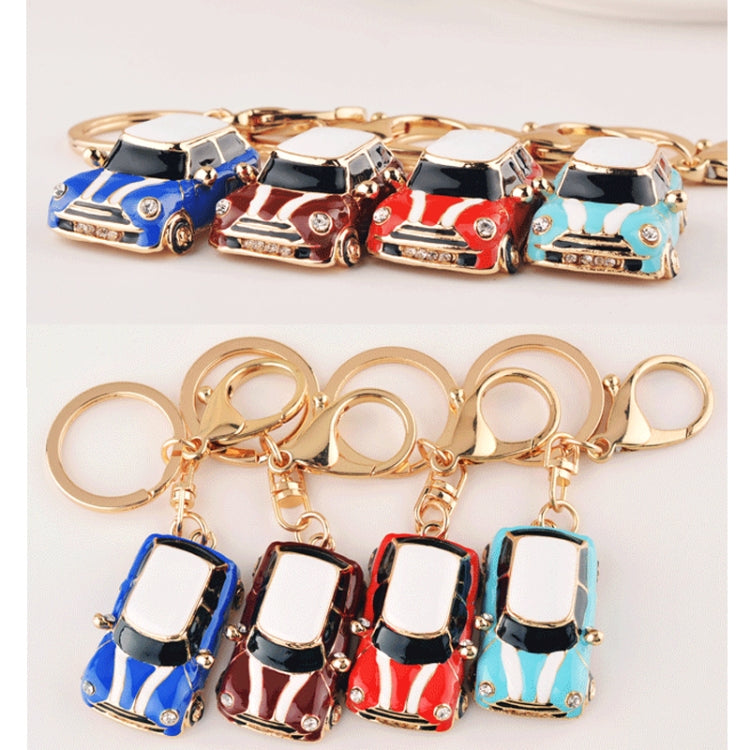 Mini Car Keychain Pendant Toy Beetle Car Gift, Color: Lake Blue by buy2fix