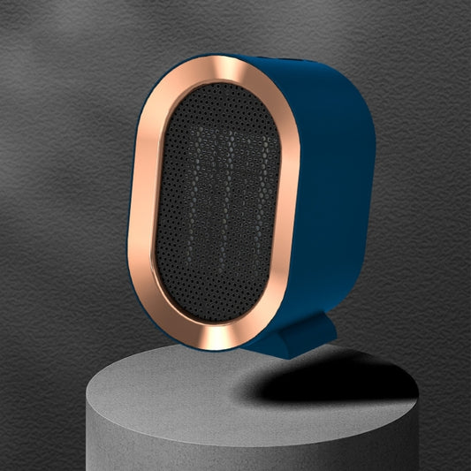 Small Desktop Electric Heater Home PTC Instant Energy-saving Heater, Spec: UK Plug(Blue) - Electric Heaters by buy2fix | Online Shopping UK | buy2fix
