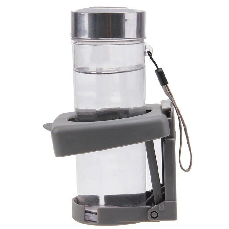 Car Air Vent Multifunctional Drink Holder Car Mug Stand Ashtray Rack(Gray) by buy2fix